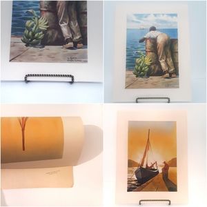 L. Gluck wall decor print Virgin Islands